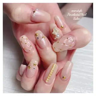 ミディアム ネイル 👑enen style👑のネイルデザイン