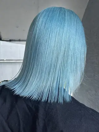ミディアム ARCANAブリーチ ダブルカラー🌟原宿のヘアスタイル