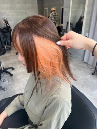 ミディアム 疋田 翼のヘアスタイル