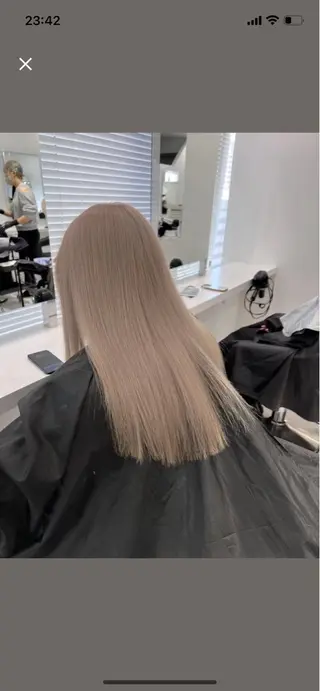 ロング ‎🤍札幌ハイトーン 🤍シンゴのヘアスタイル