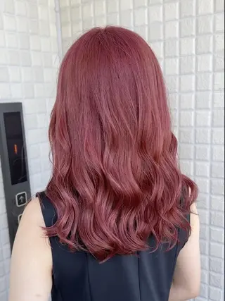 セミロング カラー ✨【公式】 juhl.横浜✨のヘアスタイル