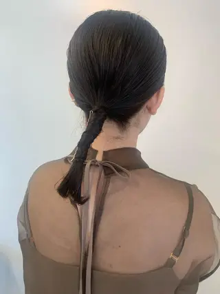 ヘアアレンジ 末次 史奈のヘアスタイル