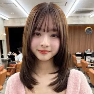 ロング ヘアアレンジ fifth 石川 凪のヘアスタイル