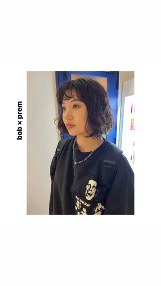 ショート パーマ hiro【沿線で叶う 似合わせhair】のヘアスタイル