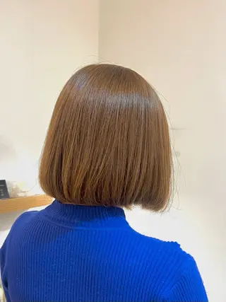 ショート 艶カラー/透明感 /ヒグチアオイのヘアスタイル