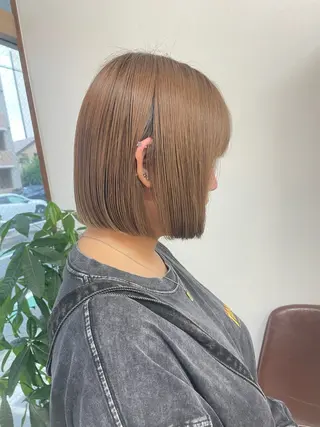ショート luna ayane ／透明感カラーのヘアスタイル