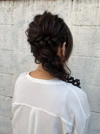 ヘアアレンジ ヘアアレンジ にいた　かづしげのヘアスタイル