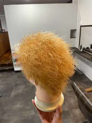 ショート カラー パーマ メンズ メンズ韓国ヘア👹 KAJIのヘアスタイル