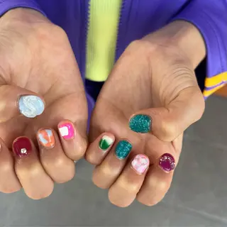 キッズ ネイル 🍐 ひろみのネイルデザイン