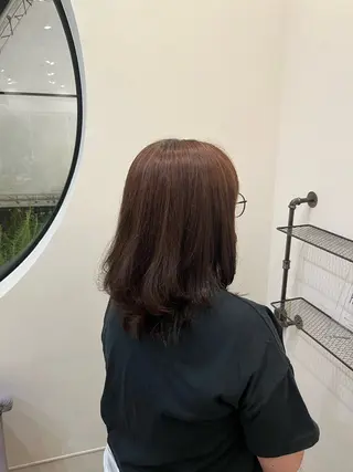 ミディアム LORAN 寺田のヘアスタイル