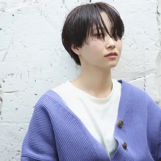 ショート 中山 泰徳のヘアスタイル