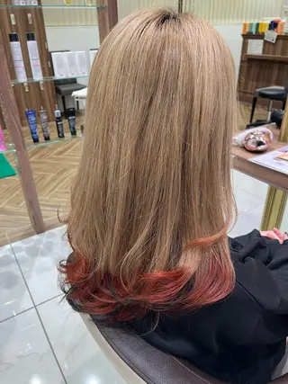 ロング カラー メンズパーマ特化❗️ 当日予約OK今岡宏太のヘアスタイル