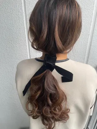 ロング ヘアアレンジ 【カメレオン】 上村 祥子のその他イメージ
