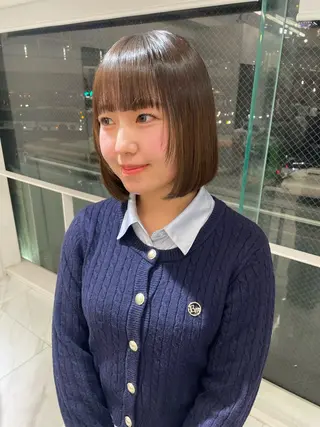 ミディアム 🎀カット美容師🎀 yuiのヘアスタイル