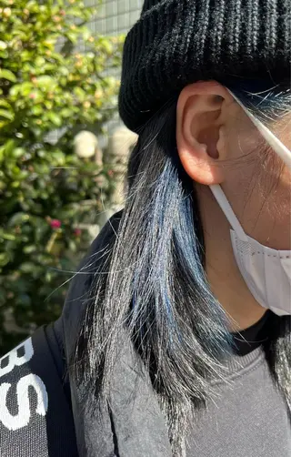 ミディアム 吉村 美咲のヘアスタイル