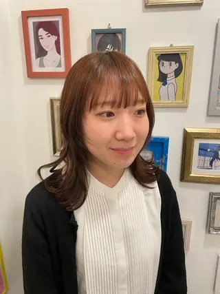 セミロング ユ カの眉毛・アイブロウイメージ