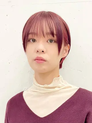 ショート カラー パーマ ヘアアレンジ メンズ ハイトーン/レイヤー 🌸さくらのヘアスタイル