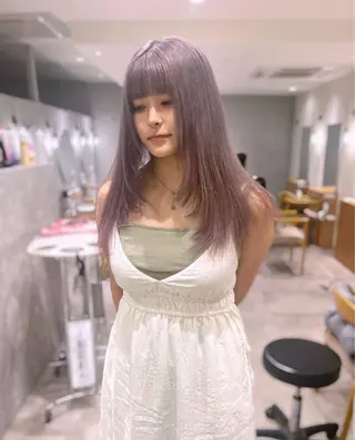 カラー 河原 楓樹のヘアスタイル