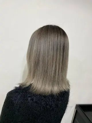 ミディアム カラー 🌱透明感カラー☘️ TOYO🌱のヘアスタイル