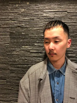 ショート メンズ 牧 颯斗のヘアスタイル