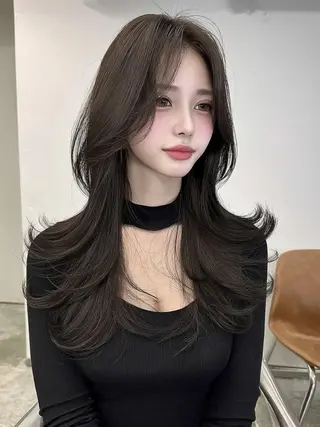 セミロング 美髪メニュー特化✨️ ひなののヘアスタイル