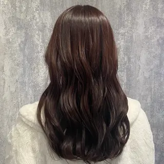 ロング カラー shiori/透明感 /顔周り/髪質改善のヘアスタイル