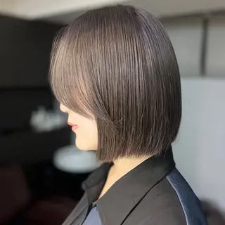 ミディアム 透明感カラー / Rio👶🏻💞のヘアスタイル