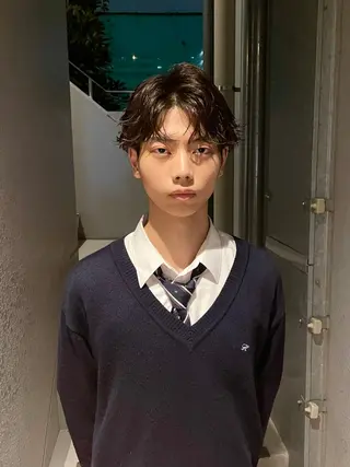 パーマ メンズ kiona所属・守屋裕太/カット /パーマ/カラーのヘアスタイル