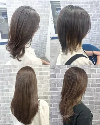 ミディアム Noyヨシモト ヒロトのヘアスタイル