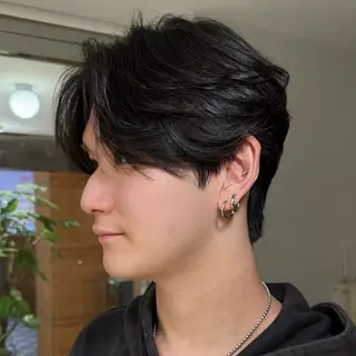 メンズ センターパート特化/ メンズカット/ヒロキのヘアスタイル