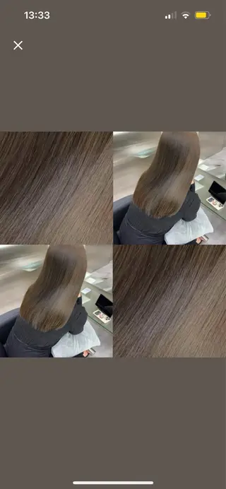 セミロング カラー パーマ 《柔らかhair𓍯 》木村美姫のヘアスタイル