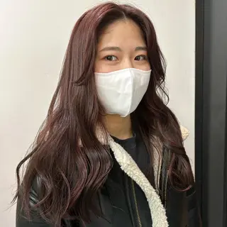 カラー 🤍垢抜け♡透明感 カラーmoeka🤍のヘアスタイル