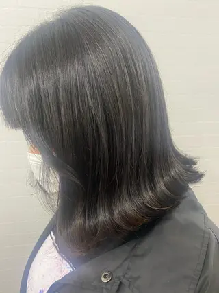 ミディアム 山本 瑞姫のヘアスタイル