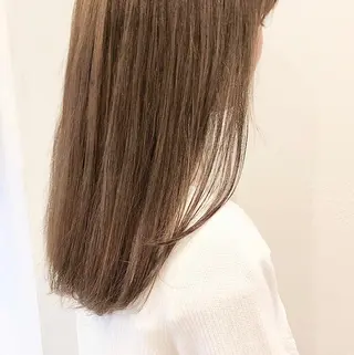 セミロング カラー パーマ ヘアアレンジ メンズ キッズ ネイル マツエク・マツパ インナーカラー/ KANAのヘアスタイル