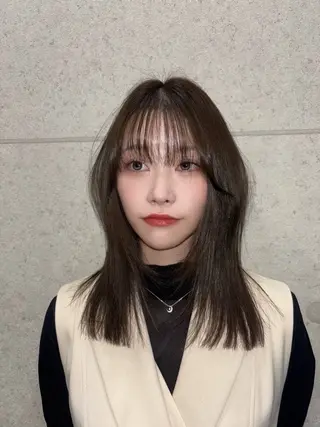 ミディアム STAYGOLD所属・STAYGOLD⭐️ NANAMIのヘアスタイル