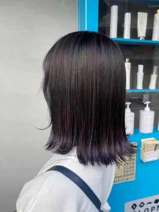 ミディアム 中西 彩愛のヘアスタイル