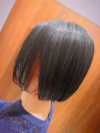 ショート カラー 🐱higajo🐱 比嘉門(ヒガジョウ)のヘアスタイル