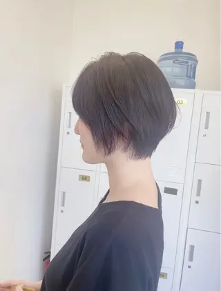 ショート 店長/髪質改善 艶カラー/清水祥偉のヘアスタイル