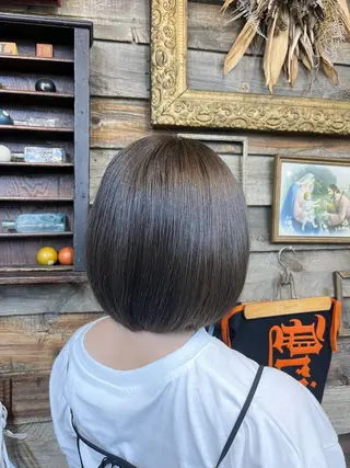 カラー 川崎 かなでのヘアスタイル