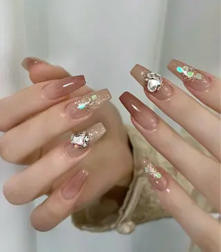 ネイル M🌷nail 長さだし専門店のネイルデザイン