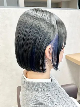 ショート カラー 髪質改善×METEO 店長 貞松直也のヘアスタイル
