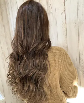 ロング カラー 心斎橋韓国ボブ 好原良真のヘアスタイル