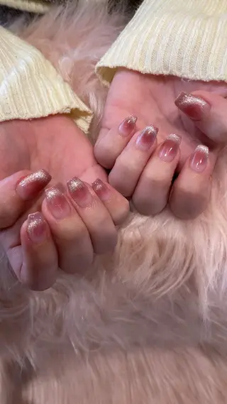 ネイル crystal ⭐︎ colorのネイルデザイン
