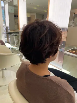 ショート パーマ 大宮CENTRAL 店長西川凌史のヘアスタイル