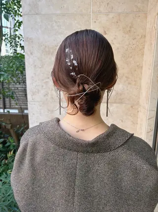 ヘアアレンジ たかや みなみのヘアスタイル