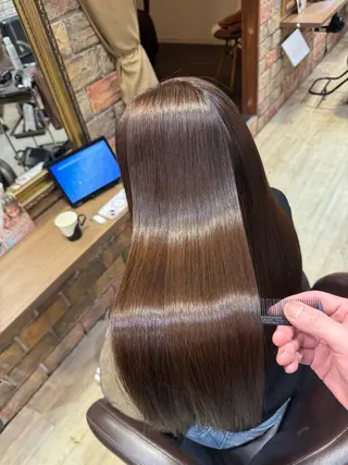 ロング 古川 流久のヘアスタイル