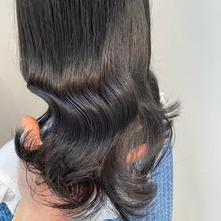 ミディアム カラー ヘアアレンジ 完全💗マンツーマン marinのヘアスタイル