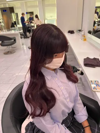ロング カラー 💖札幌カラー 指名No.1💖玲奈のヘアスタイル