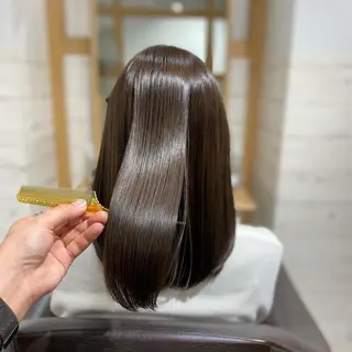 ミディアム カラー ✨髪質改善特化✨ HAJIMEのヘアスタイル