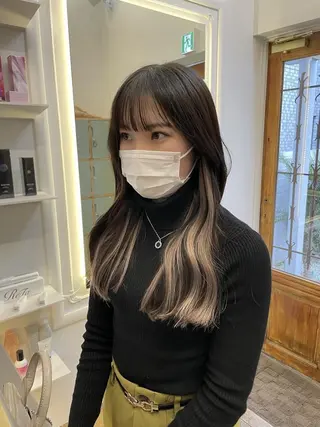 ロング 吉村 憂々のヘアスタイル